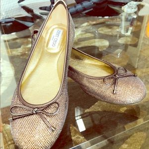 Jimmy Choo Sparkle Day/Evening Ballet Flat